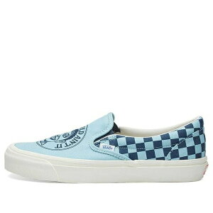 Vans �o���Y �����Y �X�j�[�J�[ �yVans John Van Hamersveld x OG Classic Slip-On 'Stratosphere Checkerboard' VN000UDFQLV�z �T�C�Y US_8(26.0cm)