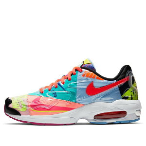 Nike �i�C�L �����Y �X�j�[�J�[ �yNike x Atmos Air Max 2 Light QS 'Logos' BV7406-001�z �T�C�Y US_8.5(26.5cm)