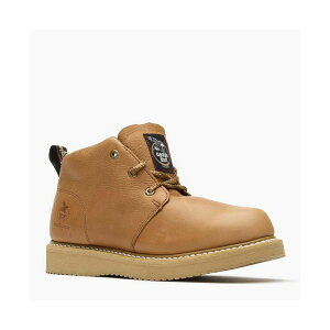 �W���[�W�u�[�c �����Y �u�[�c �V���[�Y Men's Wedge Chukka Work Boot Barracuda gold