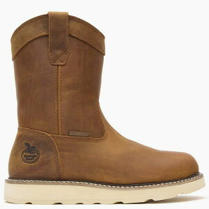 W[Wu[c Y u[c V[Y Men's Core 37 10" Waterproof Pull On Wedge Boot Brown