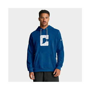 iCL Y p[J[EXEFbgVc AE^[ Men's Royal Indianapolis Colts Sideline Standard Issue Initial Home Dri-FIT Hoodie Royal