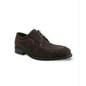At@j Y hXV[Y V[Y Men's Noahh Genuine Suede Leather Lace Up Dress Shoes, Macy's Exclusive Brown Suede