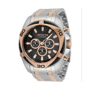 CrN^ Y rv ANZT[ Men's 34129 Bolt Quartz Chronograph Black Dial Watch Black