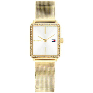 g~[ qtBK[ fB[X rv ANZT[ Women's Quartz Gold Tone Stainless Steel Mesh Bracelet Watch, 21.3mm Gold