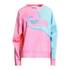 モスキーノ レディース パーカー・スウェットシャツ アウター Sweatshirts Azure