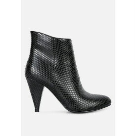 ロンンドンラグ レディース ブーツ シューズ Lemon Tart Heeled Ankle Boots Black