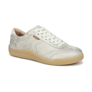 hN^[EV[ fB[X Xj[J[ V[Y Women's Be True Court Inspired Lace Up Sneakers Light Gold Faux Leather/Microfiber