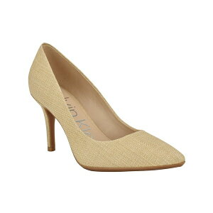 JoNC fB[X pvX V[Y Women's Gayle Pointy Toe Stiletto Pumps Light Natural Textile