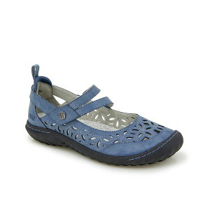 WCr[[ fB[X T_ V[Y Women's Bellerose Encore Casual Mary Jane Flats Denim