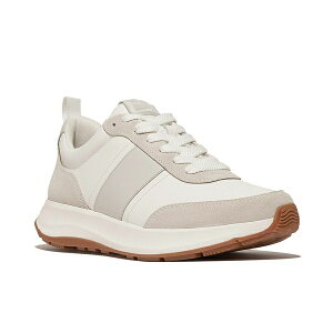 tBbgtbv Y Xj[J[ V[Y Men's F-Mode Flow Lace up Sneakers Urban white, Arctic gray