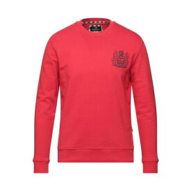 【送料無料】 アクアスキュータム メンズ パーカー・スウェットシャツ アウター Sweatshirts Red