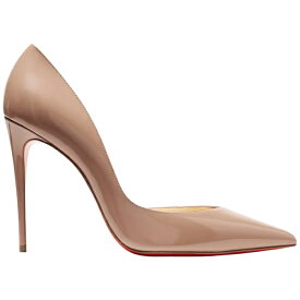 Christian Louboutin クリスチャン ルブタン メンズ スニーカー 【Christian Louboutin Iriza 100mm Pump】 サイズ EU_41(26.0cm) Nude Patent Leather