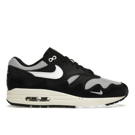 Nike ナイキ メンズ スニーカー 【Nike Air Max 1】 サイズ US_7(25.0cm) Patta Waves Black (without Bracelet)