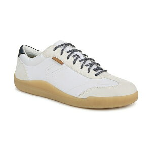 hN^[EV[ fB[X Xj[J[ V[Y Women's Be True Court Inspired Lace Up Sneakers White Oxide Faux Leather/Microfiber