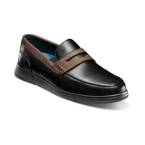 mubV Y Xb|E[t@[ V[Y Men's Luca Moc Toe Penny Loafer Black