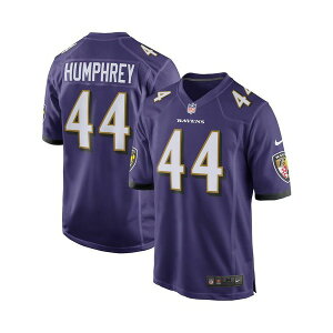 �i�C�L �����Y �V���c �g�b�v�X Men's Marlon Humphrey Purple Baltimore Ravens Player Game Jersey Purple
