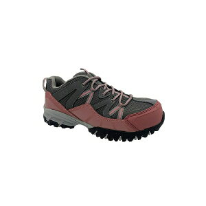 �A�h�e�b�N ���f�B�[�X �I�b�N�X�t�H�[�h �V���[�Y Women's 4" Work Hiker, Cap Toe Black/pink
