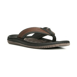 hN^[EV[ Y T_ V[Y Men's Donnar Thongs Slip-On Sandals Brown