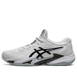 ASICS �A�V�b�N�X �����Y �X�j�[�J�[ �yASICS Court FF 3 'White Black' 1041A370-100�z �T�C�Y US_6(24.0cm)