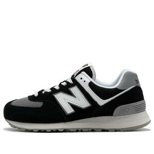 New Balance �j���[�o�����X �����Y �X�j�[�J�[ �yNew Balance 574 'Black Grey White' U574FBG�z �T�C�Y US_6(24.0cm)