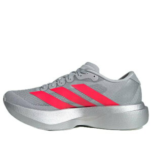 adidas �A�f�B�_�X ���f�B�[�X �X�j�[�J�[ �y(WMNS) adidas Adizero EVO SL 'Silver Metallic Lucid Red' KI3383�z �T�C�Y US_W_10.5