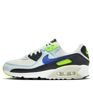Nike �i�C�L ���f�B�[�X �X�j�[�J�[ �y(WMNS) Nike Air Max 90 'White Volt Blue' DH8010-102�z �T�C�Y US_6.5(23.5cm)