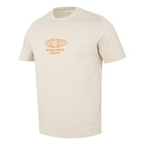 adidas アディダス メンズ スニーカー 【adidas Polo Estampado Worldwide Hoops Globe Basketball T-Shirts 'Beige' IC1875】 サイズ US_M_L