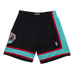 Mitchell & Ness ~b`F&lX Y Xj[J[ yMitchell & Ness NBA Swingman Shorts Memphis Grizzlies 2001-02 'Black Green' SMSHCP19072-MGRBKTL01z TCY US_M_L