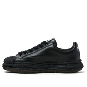 Maison MIHARA YASUHIRO �~�n�����X�q�� �����Y �X�j�[�J�[ �yMaison MIHARA YASUHIRO BLAKEY OG Sole Leather Low-top Sneaker 'Black' A06FW702-BLKBLK�z �T�C�Y US_10(28.0cm)