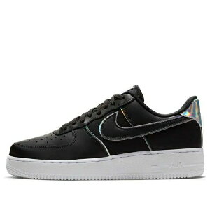 Nike �i�C�L �����Y �X�j�[�J�[ �G�A�t�H�[�X �yNike Air Force 1 Low '07 LV8 'Black Iridescent Outline' AT6147-001�z �T�C�Y US_9(27.0cm)