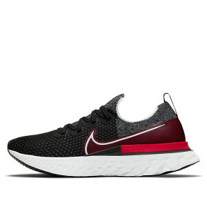 Nike �i�C�L �����Y �X�j�[�J�[ �yNike React Infinity Run Flyknit 'Black University Red' CD4371-014�z �T�C�Y US_11.5(29.5cm)
