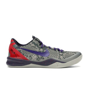 Nike �i�C�L �����Y �X�j�[�J�[ �yNike Kobe 8 Mine Grey�z �T�C�Y US_10.5(28.5cm) Mine Grey/Black-Court Purple-University Red