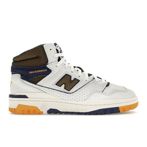 New Balance �j���[�o�����X �����Y �X�j�[�J�[ �yNew Balance 650R Aime Leon Dore Masaryk Community Gym Yellow�z �T�C�Y US_10.5(28.5cm) White/Varsity Gold/Victory Blue