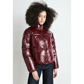 トミー ヒルフィガー レディース ジャケット＆ブルゾン アウター NEW YORK GLOSS PUFFER JACKET - Down jacket - deep rouge