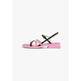 カンペール レディース サンダル シューズ DANA TWINS - Sandals - rosa schwarz