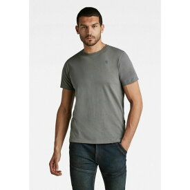 ジースター メンズ Tシャツ トップス Basic T-shirt - gs grey