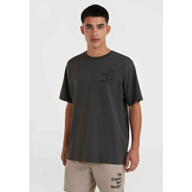 オニール メンズ Tシャツ トップス FUTURE SURF SOCIETY - Print T-shirt - raven