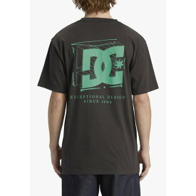 ディーシー メンズ Tシャツ トップス MID CENTURY - F?R - Print T-shirt - kvjw black enzyme wash