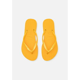 ハワイアナス レディース サンダル シューズ SLIM - T-bar sandals - pop yellow
