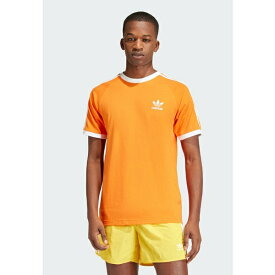 アディダスオリジナルス レディース テニス スポーツ CLASSICS 3-STRIPES - Print T-shirt - orange