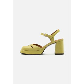 チエミハラ レディース サンダル シューズ IDINA - Platform heels - light yellow