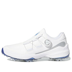 adidas AfB_X fB[X Xj[J[ y(WMNS) adidas ZG23 BOA Golf Shoes 'Cloud White Blue Fusion Metallic' GZ2171z TCY US_8(25.0cm)