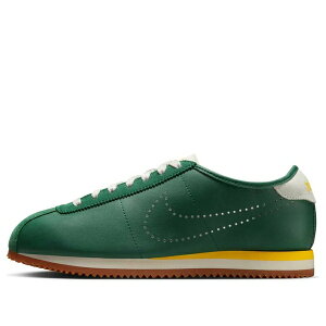 Nike iCL fB[X Xj[J[ y(WMNS) Nike Cortez Leather 'Gorge Green Amarillo Gum' HQ1841-300z TCY US_7(24.0cm)