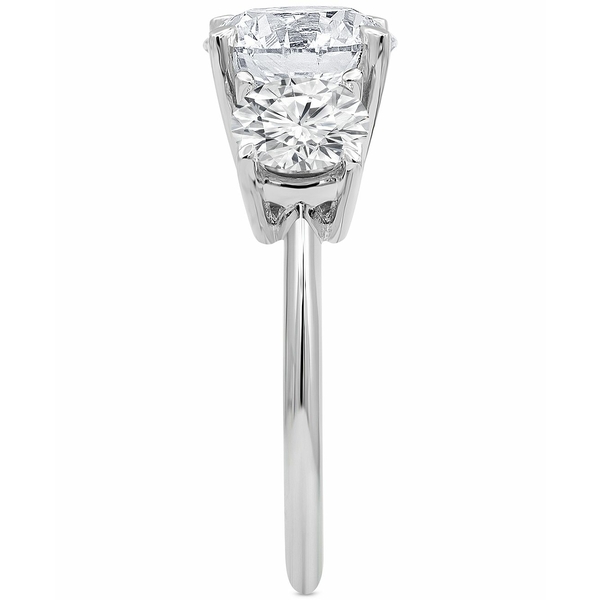 新しいコレクション バッジェリーミシュカ レディース リング アクセサリー Certified Lab Grown Diamond Cushion-Cut  Solitaire Engagement Ring ct. in 14k Gold White