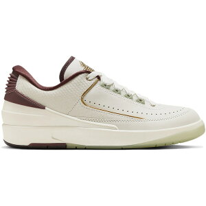 Jordan �W���[�_�� �����Y �X�j�[�J�[ Sail/Cedar/Black/Dark Team Red/Metallic Gold Grain �yJordan 2 Retro Low Year of the Dragon�z �T�C�Y US_M_13