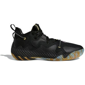 adidas �A�f�B�_�X �����Y �X�j�[�J�[ �yadidas Harden Vol. 6 Black Gold�z �T�C�Y US_9(27.0cm) Core Black/Core Black/Bliss Blue