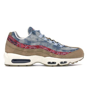 Nike ナイキ メンズ スニーカー 【Nike Air Max 95 Wild West】 サイズ US_M_13 Parachute Beige/University Red-Thunderstorm-Light Armory Blue-Sail-Armory Navy