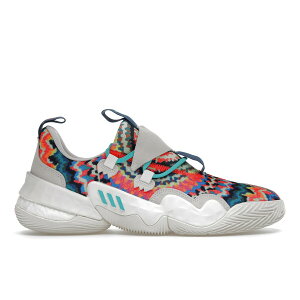 adidas AfB_X Y Xj[J[ yadidas Trae Young 1 Tie-Dyez TCY US_5(23.0cm) White/Multicolor