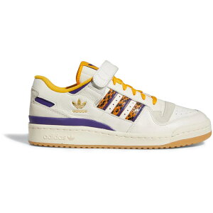 adidas �A�f�B�_�X �����Y �X�j�[�J�[ �yadidas Forum 84 Low Off White Collegiate Gold Cream White�z �T�C�Y US_8.5(26.5cm) Off White/Collegiate Gold/Cream White