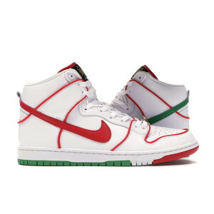 Nike �i�C�L �����Y �X�j�[�J�[ �yNike SB Dunk High Paul Rodriguez Mexico�z �T�C�Y US_7.5(25.5cm) White/Red-Green